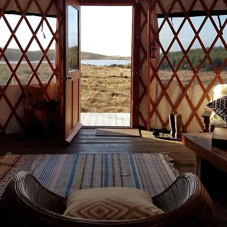 Remote Yurt Rental For A Romantic Lakeside Getaway Near Ballyshannon, Ireland *
